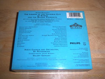Gergiev-Kirov Orch.St,Petersburg: Rimsky-Korsakov: The Legend Of The Invis [3CD]