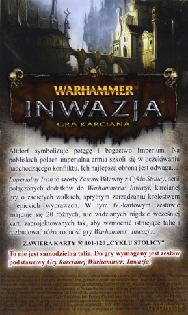 GALAKTA Gra WH: Imperialny Tron 1491 [GRA KARCIANA]