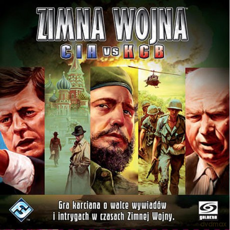 GALAKTA Gra Zimna Wojna: CIA vs KGB 2047 [GRA KARCIANA]