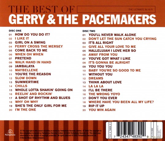 Gerry & The Pacemakers: The Very Best Of [2CD]