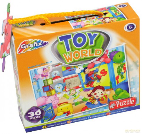 GRAFIX Puzzle 30 el. Świat Zabawek 12-0267 [PUZZLE]