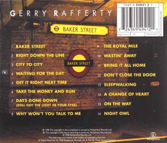 Gerry Rafferty: Get It Right Next Time [CD]