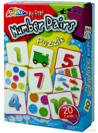 GRAFIX Puzzle Uczę się liczyć 12-0276 [PUZZLE]