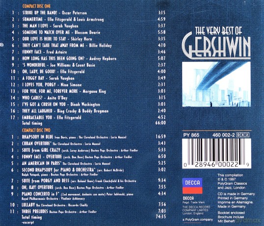 Gershwin The Very Best: 28 Gershwin Greats [2CD]