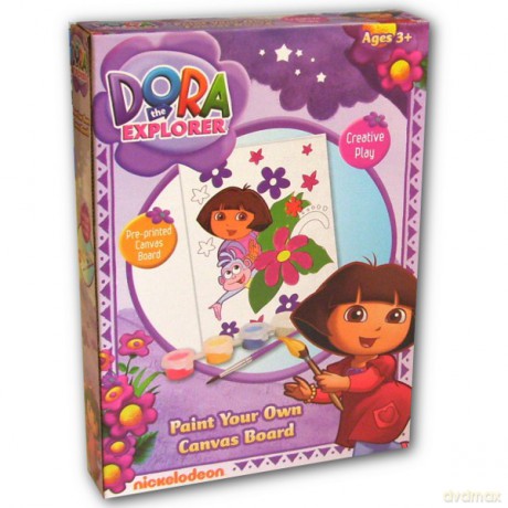 GRAFIX Dora Obrazek z farbkami 31-7087 [ZABAWKA]