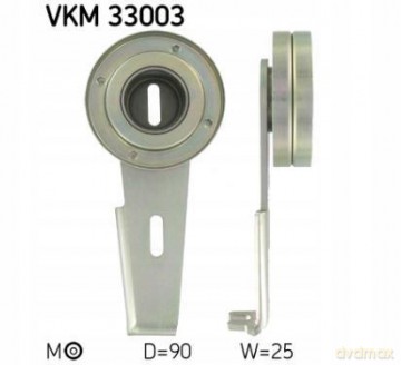 SKF VKM 33003 Rolka napinacza, pasek klinowy wielorowkowy Peugeot Fiat Citroen Lancia