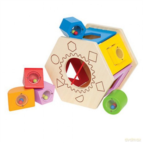 HAPE Kostka Kształtów E0407 [ZABAWKA]