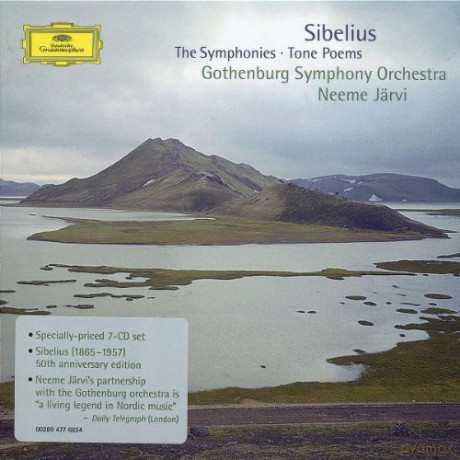 Neeme Jarvi, Gethenburg Symphony Orchestra: Sibelius:The Symphonies,Tone Poems [7CD]