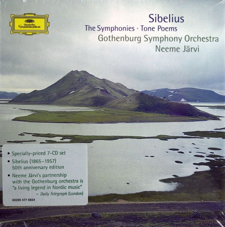Neeme Jarvi, Gethenburg Symphony Orchestra: Sibelius:The Symphonies,Tone Poems [7CD]