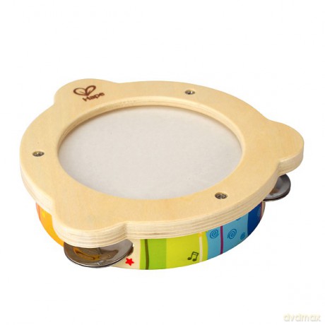 HAPE Melodyjne Tamburyno E0304 [ZABAWKA]