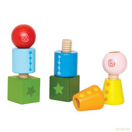 HAPE Zakręcone Klocki E0416 [KLOCKI]