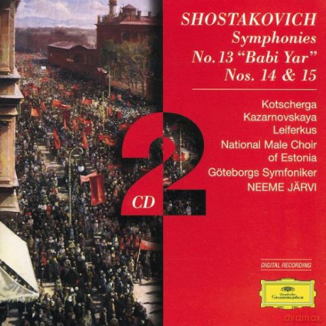 Gethenburg JarviSymph.Orch.: Shostakovich 13 14 15 [CD]