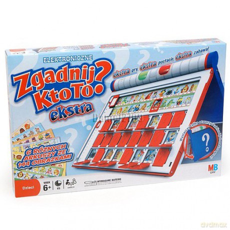 HASBRO GRA ZGADNIJ KTO TO EXTRA MB 14635 [ZABAWKA]