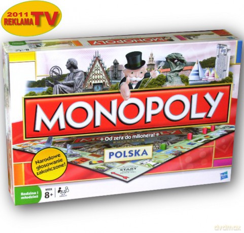 HASBRO Gra Monopoly Polska 1610 [GRA]