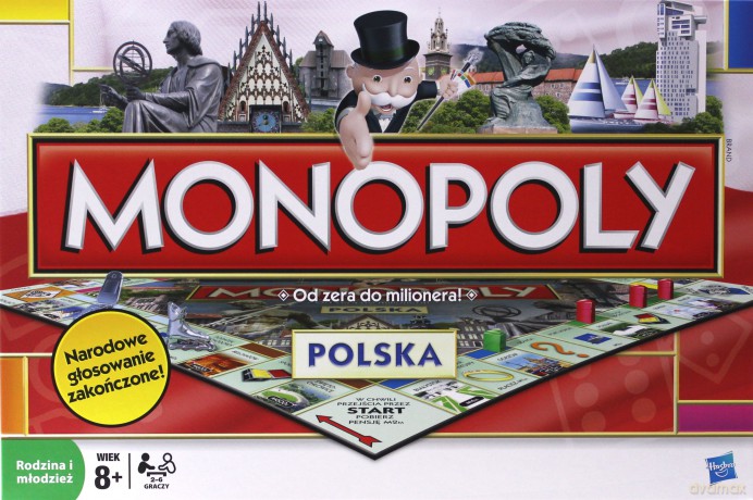 HASBRO Gra Monopoly Polska 1610 [GRA]
