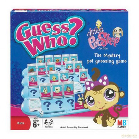 HASBRO Gra Zgadnij Kto To Pet Shop 41650 [GRA]