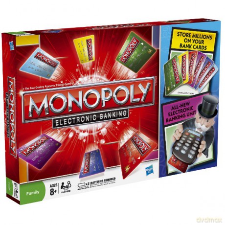 HASBRO Gra Monopoly Electronic Banking 37712 [GRA]
