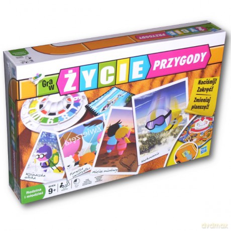 HASBRO Gra w Życie, Przygody 9060 [GRA]