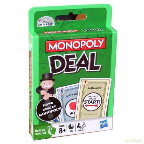 HASBRO Gra Karciana Monopoly 1723 [GRA KARCIANA]