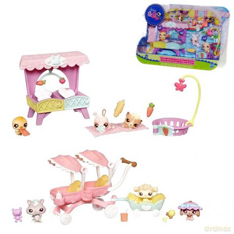 HASBRO Pet shop Duzy zest. z dzieciakami 38684 [ZABAWKA]