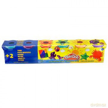 HASBRO PlayDoh Zest. 4 tuby neonowe 23566 [ZABAWKA]