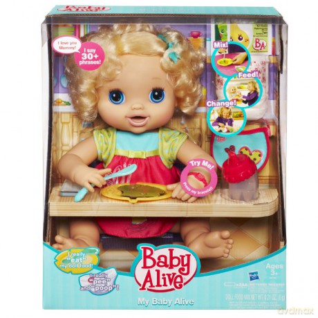 HASBRO Baby Alive Lalka Blond 24783 [ZABAWKA]