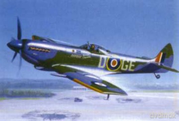HELLER Spitfire Mk XVI 80282 [MODELARSTWO]