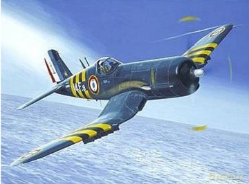 HELLER Corsair F4U7 80415 [MODELARSTWO]