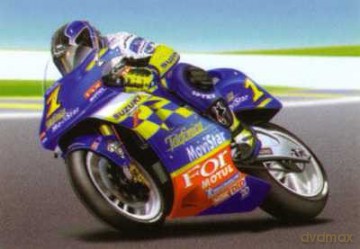 HELLER Suzuki RGV 500 80922 [MODELARSTWO]