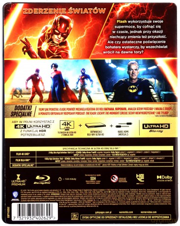 Flash (steelbook) [Blu-Ray 4K]+[Blu-Ray]