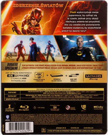 Flash (steelbook) [Blu-Ray 4K]+[Blu-Ray]