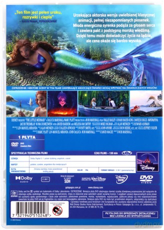 Mała syrenka (Disney) [DVD]