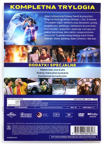 Powrót do przyszłości Trylogia [3DVD]