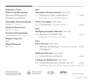 Orkiestra i Chór Filharmonii Narodowej: Skrowaczewski: A Centennial Tribute [3CD]