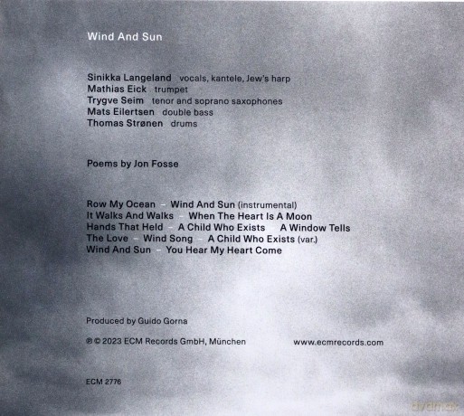 Sinikka Langeland: Wind And Sand [CD]