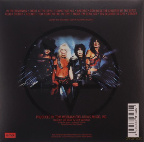 Motley Crue: Shout At The Devil [LP Replica) [CD]