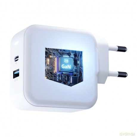Ładowarka sieciowa 3mk Hyper Charger 68W biała