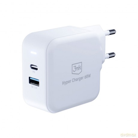 Ładowarka sieciowa 3mk Hyper Charger 68W biała