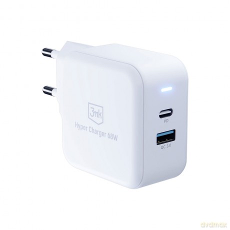 Ładowarka sieciowa 3mk Hyper Charger 68W biała