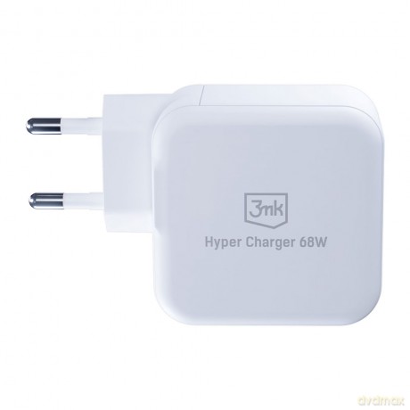 Ładowarka sieciowa 3mk Hyper Charger 68W biała