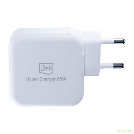 Ładowarka sieciowa 3mk Hyper Charger 68W biała