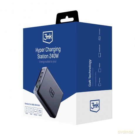 Stacja ładująca 3mk Hyper Charging Station 240W