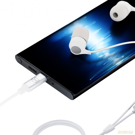 Słuchawki z mikrofonem 3mk Wired Earphones USB-C