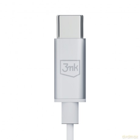 Słuchawki z mikrofonem 3mk Wired Earphones USB-C