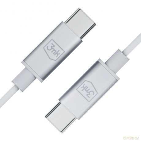 Słuchawki z mikrofonem 3mk Wired Earphones USB-C