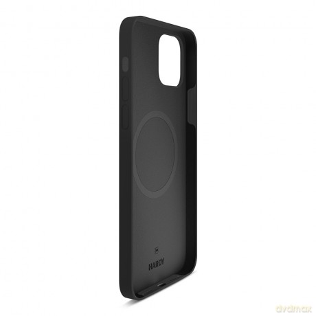 Apple iPhone 13 - 3mk Hardy Silicone MagCase Midnight-Black