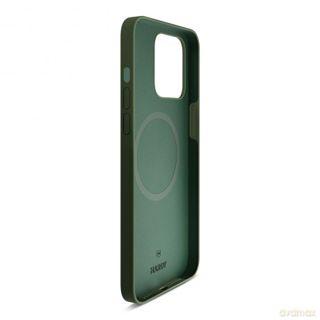 Apple iPhone 13 Pro Max - 3mk Hardy Silicone MagCase Alpine Green