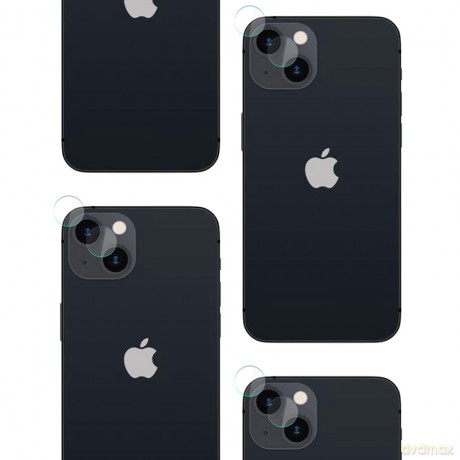 Zestaw - Etui - Szkło na ekran i aparat  do Apple iPhone 14 - 3mk Comfort Set 4 in 1