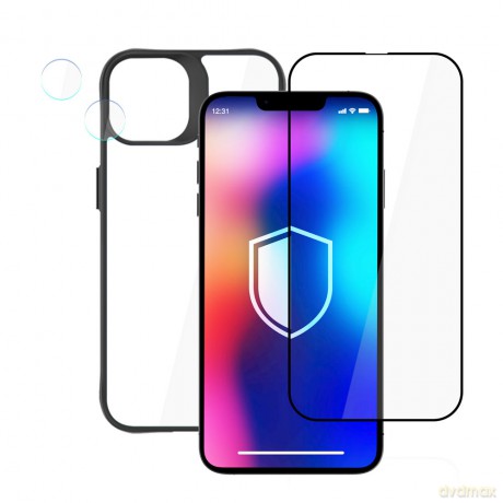 Zestaw do Apple iPhone 14 Plus - 3mk Comfort Set 4 in 1