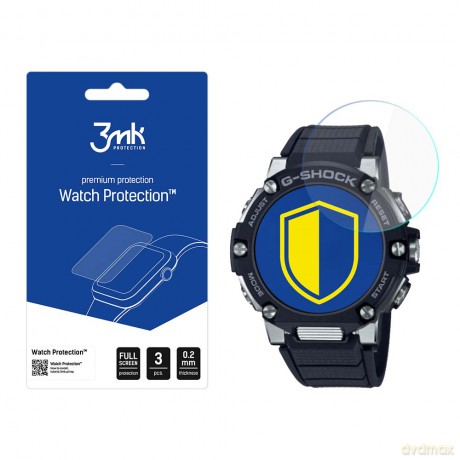 G-Shock GST B300 - 3mk Watch Protection v. FlexibleGlass Lite